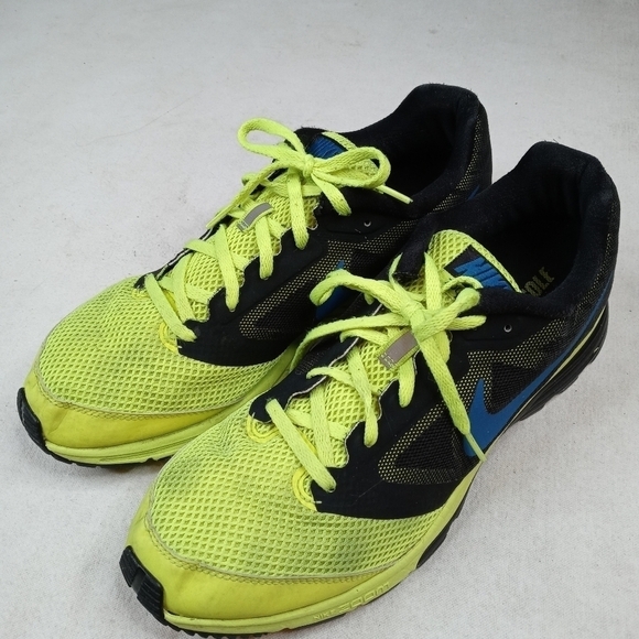 Men's Nike Zoom Fly 630915-704 Black Green Athleti - Picture 3 of 8